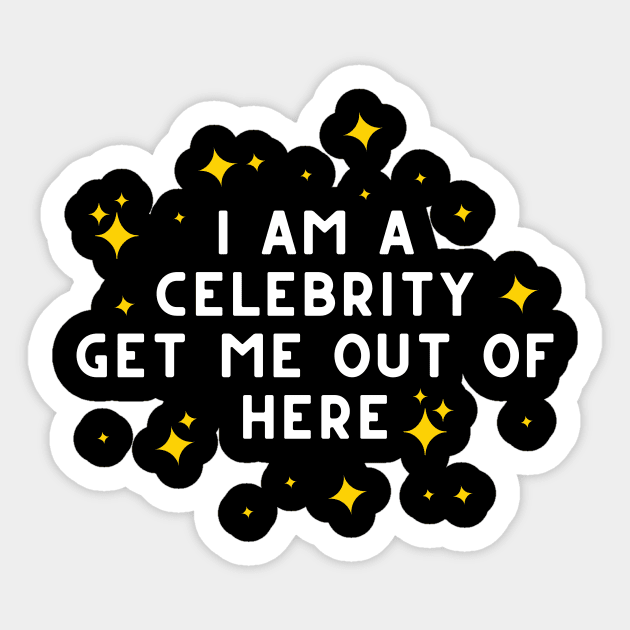 I AM A CELEBRITY GET ME OUT OF HERE Sticker by waltzart